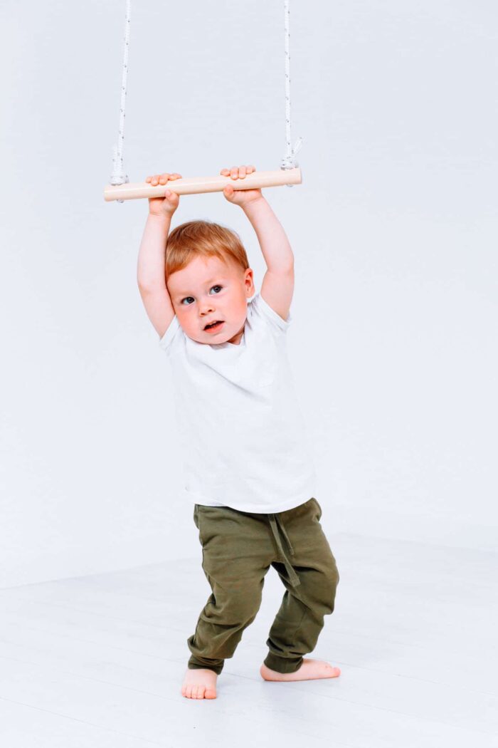 trapez gimnastyczny drewno przyklad