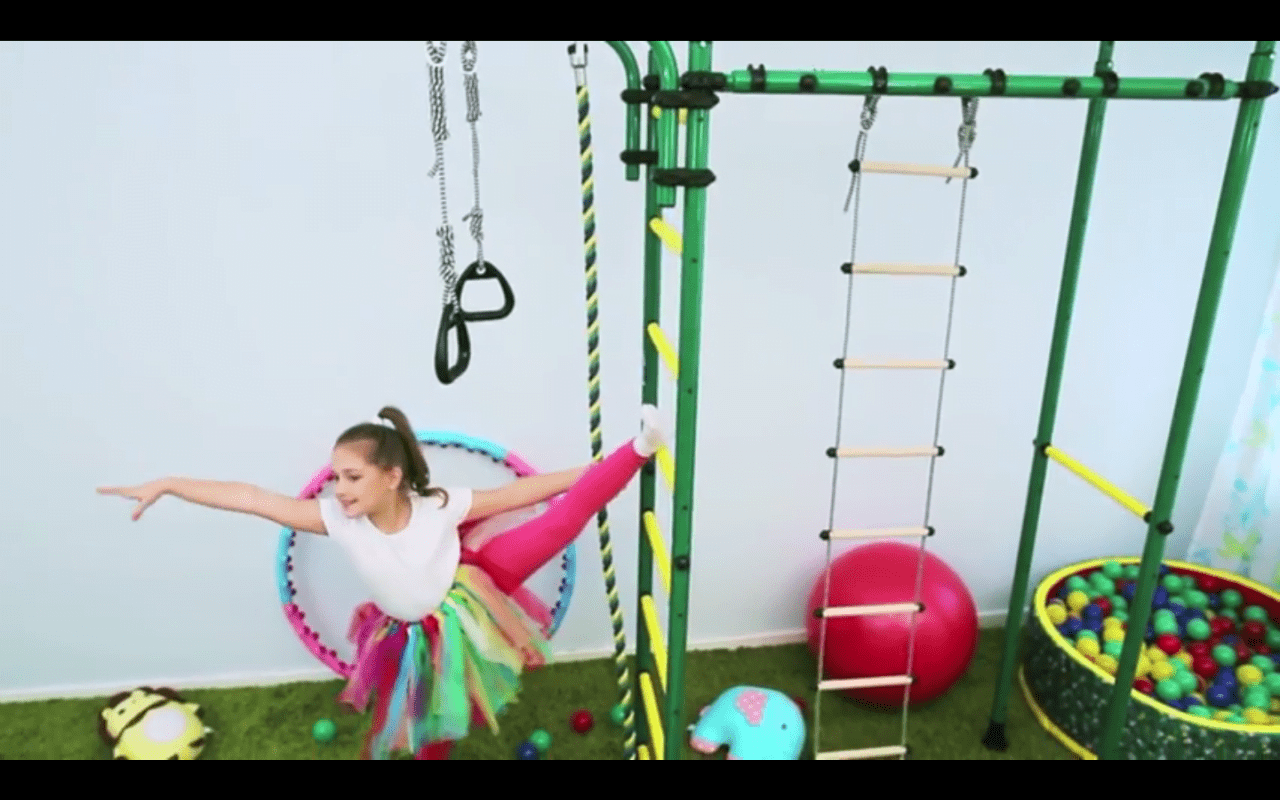 drabinka gimnastyczna dla dzieci