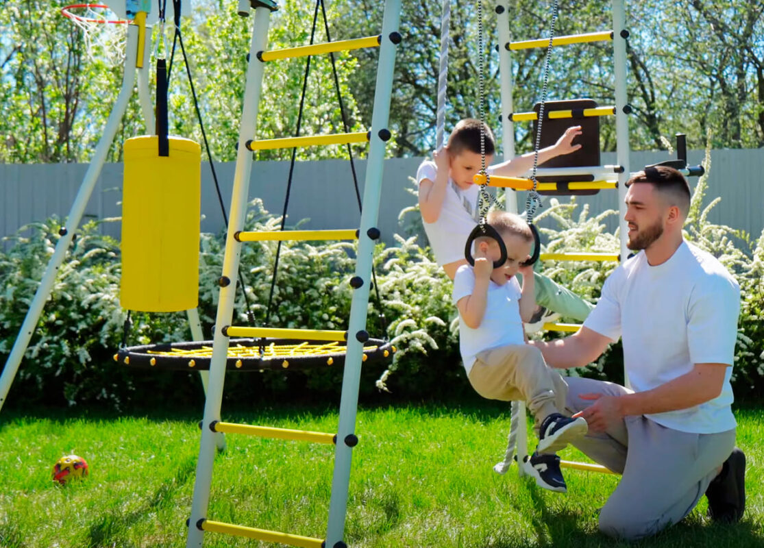 fitness ogrodowy plac zabaw ()