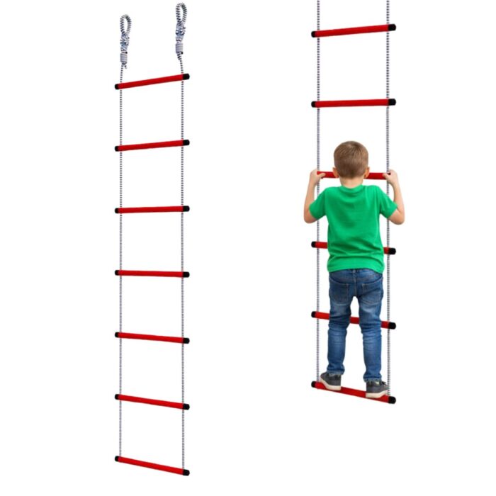 drabinka linowa ogrodowa