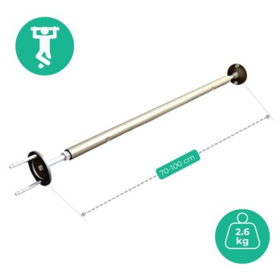 rozperná hrazda na cvičenie 70–100 cm