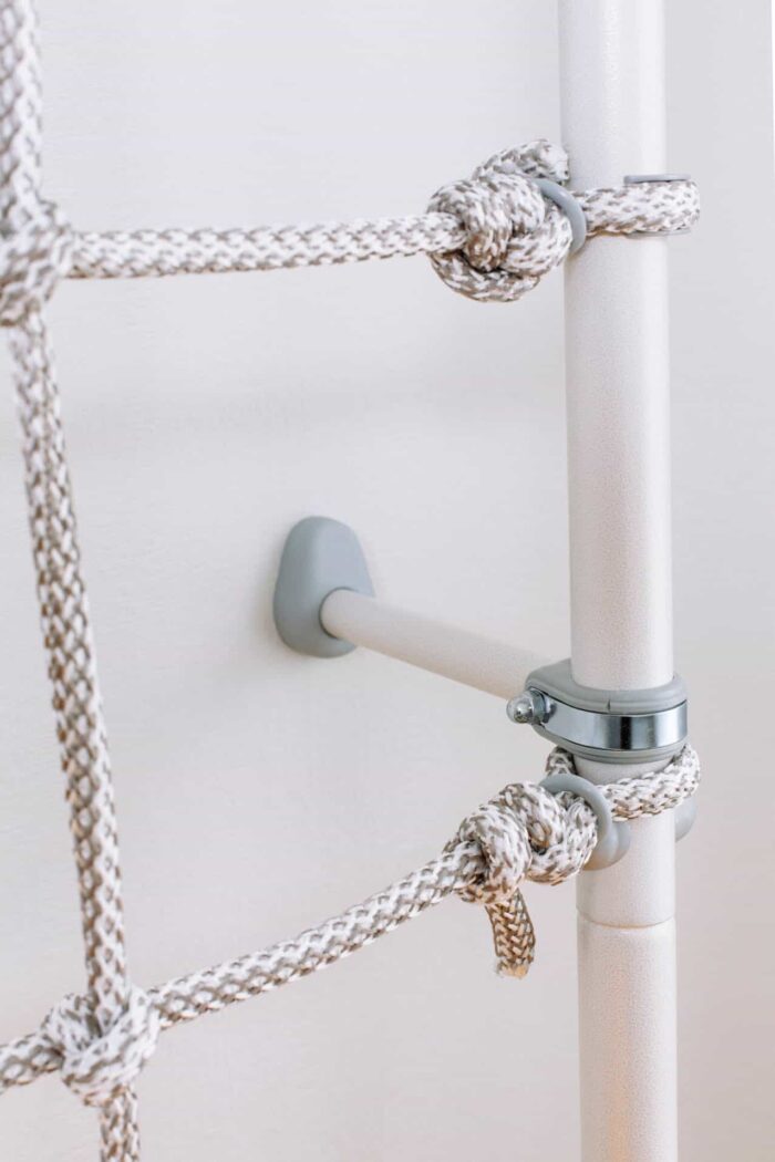 drabinka gimnastyczna kometa next 3 srebrna siatka linowa