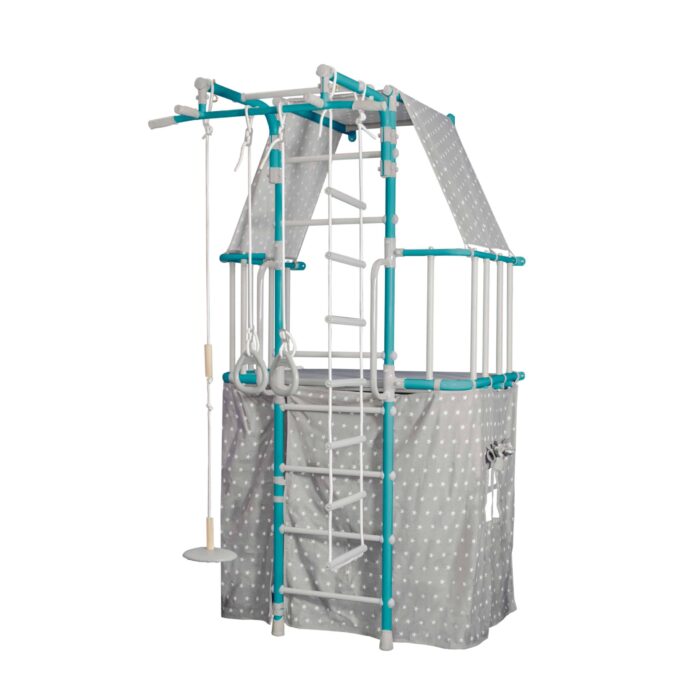 drabinka gimnastyczna z domkiem Indigo Pastel awatar