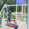 hustawka bocianie gniazdo publiczna dla dzieci na plac zabaw