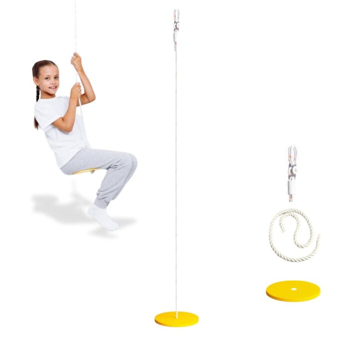 talerz huśtawka drewniana