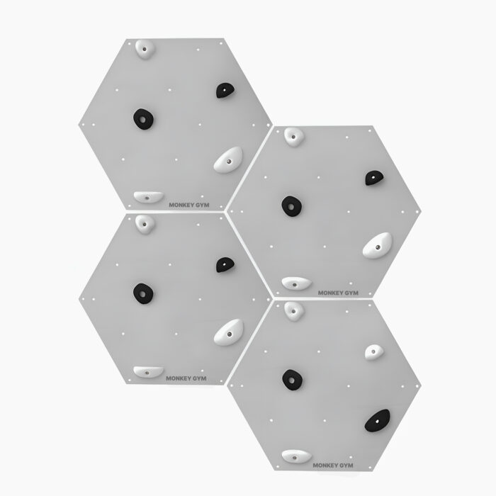 ścianka wspinaczkowa sześciokątna