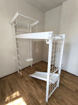 drabinka gimnastyczna czempion biala ()