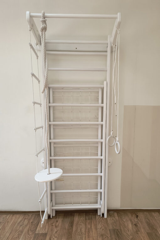 drabinka gimnastyczna czempion biala ()