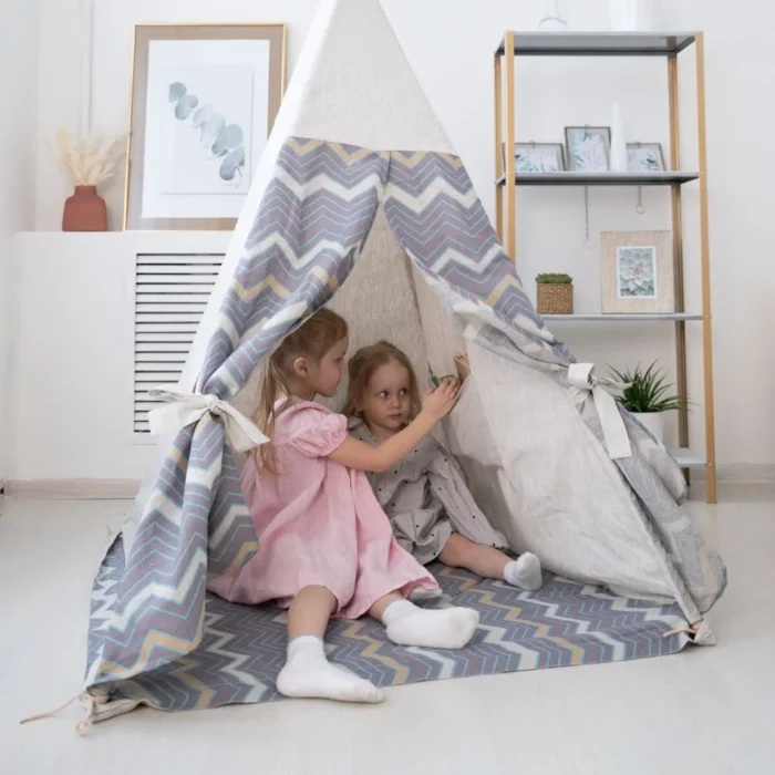 kolorowy tipi do pokoju