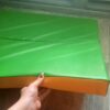 materace kometa do cwiczen zolto zielony
