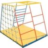 siatki wspinaczkowe trapezoidalne domowy plac zabaw dziecka