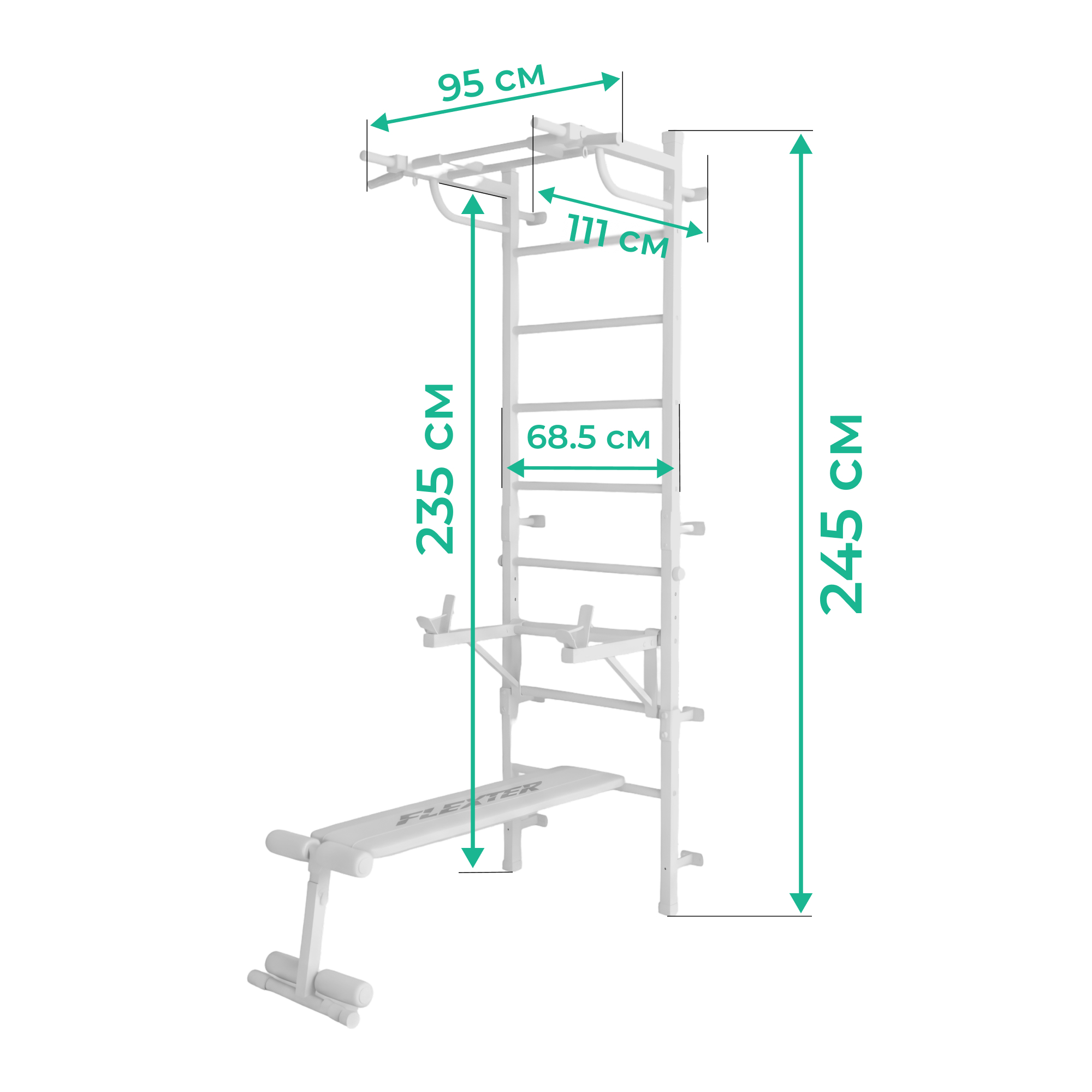 siłownia domowa Kraft Light 3-w-1 - obrazek 10