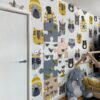 scianki wspinaczkowe puzzle w pokoju dla dzieci