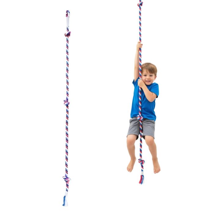 lina gimnastyczna z węzłami