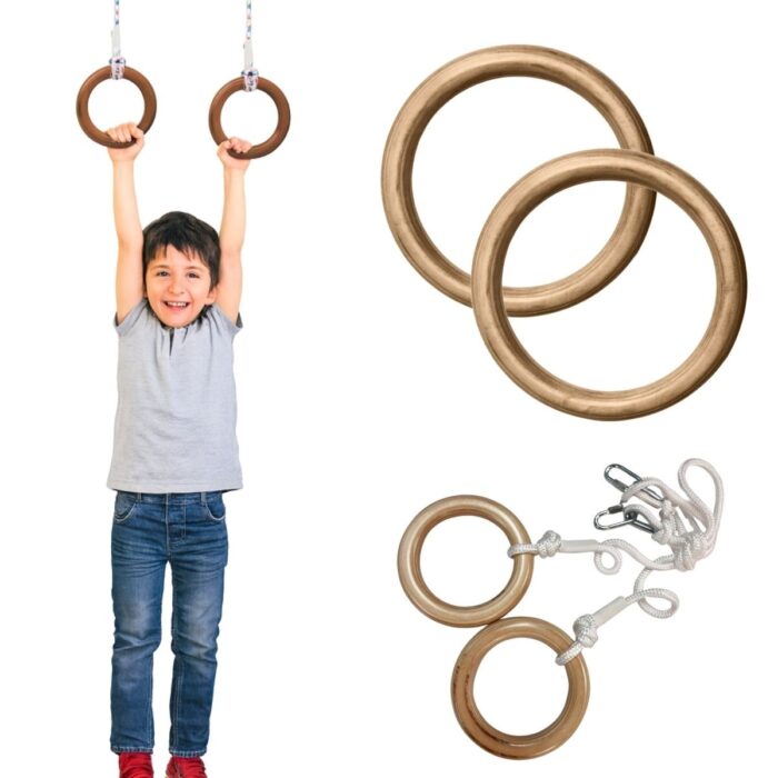 kółka gimnastyczne drewniane Karussell