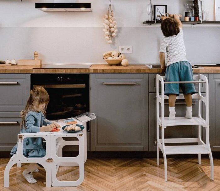 2 w 1 pomocnik kuchenny do pokoju