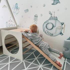 domowy plac zabaw box do pokoju dziecka