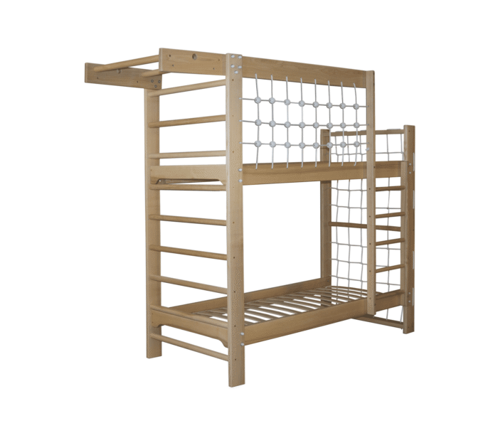 lozko drabinka drewniana