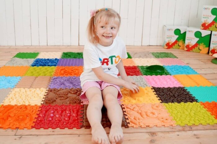 Maty Sensoryczne dzieci Zestaw