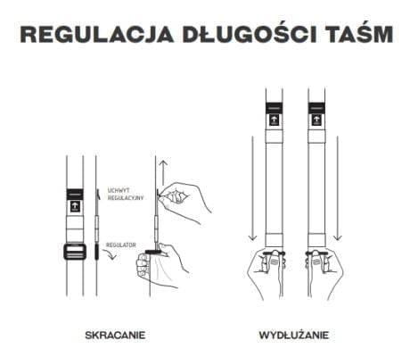 regilacja dlugosci tasm