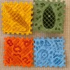 mata sensoryczna Forest School 4 szt. 25x25cm - obrazek 4