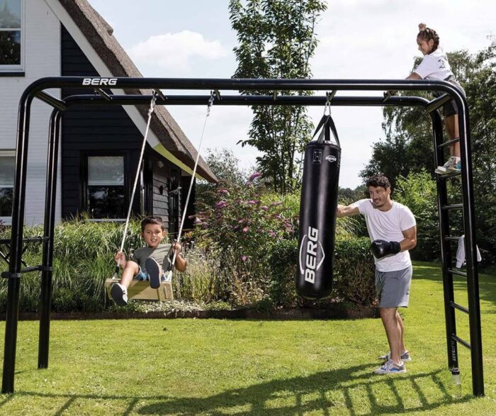 siedzisko drewniane do silowni ogrodowej playbase