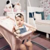 hustawka dla niemowlat pinky roz maluszki
