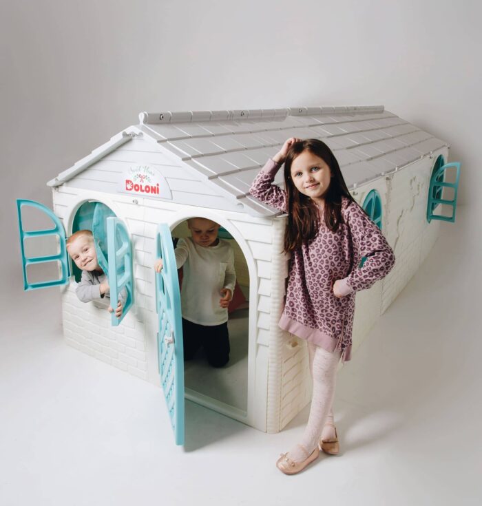 domki zabawowe biale doloni