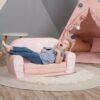 sofa dla dzieci balerina lezak
