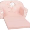 sofa dla dzieci balerina rozlozona