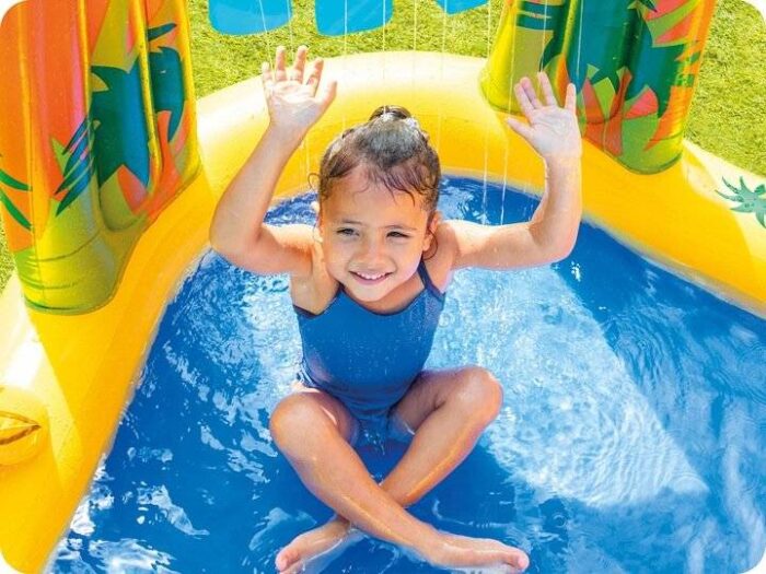 dmuchany plac zabaw dinozaury 4