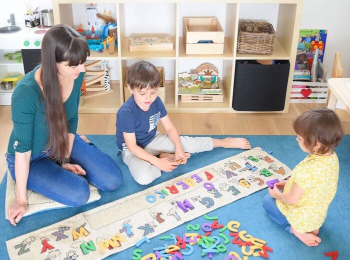 mata edukacyjna literki dla dzieci