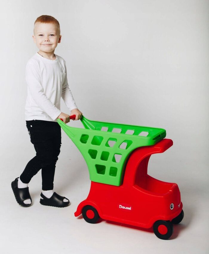 Wozek na zakupy Doloni Cozy Pchacz chlopak