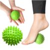 pilka do masazu z kolcami 9CM zielony