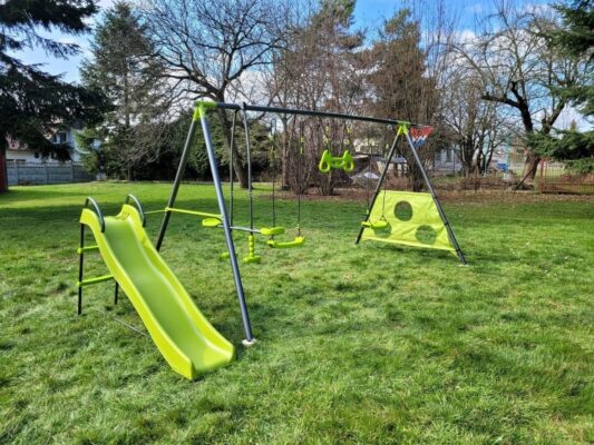 aire de jeux extérieure Deluxe Max