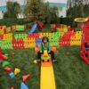 roller coaster plastikowy jezdzik do ogrodu