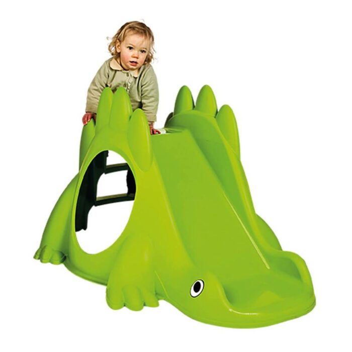 zjezdzalnia plastikowa dla dziecka dino