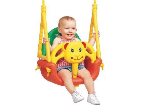 hustawka bezpieczna 3w1 misie