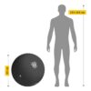 Pilka rehabilitacyjna z wypustkami 65 cm 4