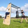 silownia ogrodowa getset climb mini na ogrodzie