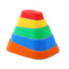ścieżka sensoryczna kamienie rzeczne Colorful