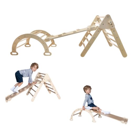 domowy plac zabaw Lama 3w1