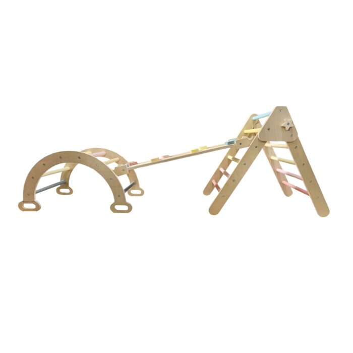 domowy plac zabaw Lama pastel