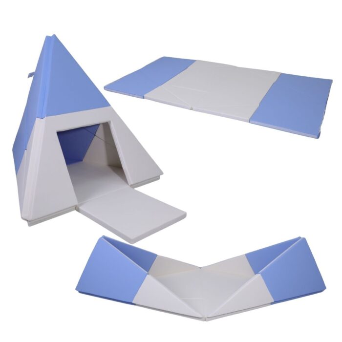 namiot tipi - materac gimnastyczny 240×120 cm