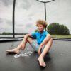 BERG Elite InGround Grey + Safety Net Deluxe Ecomkit EN