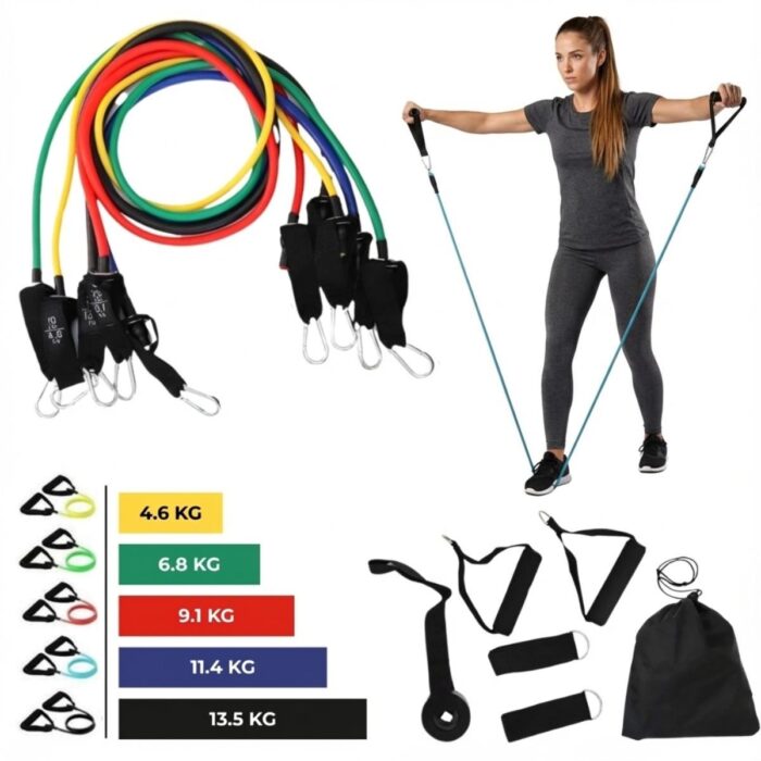 zestaw ekspanderów 11 szt. X-sport Gym