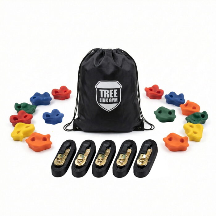 zestaw wspinaczkowy na drzewo