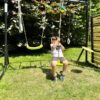 talerz huśtawka ze wstawkami ogrodowa m