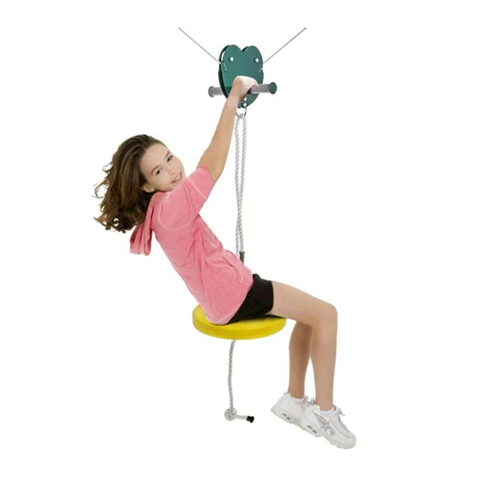 zjazd linowy huśtawka ()