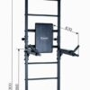 drabinka gimnastyczna Gamma Workout czarna
